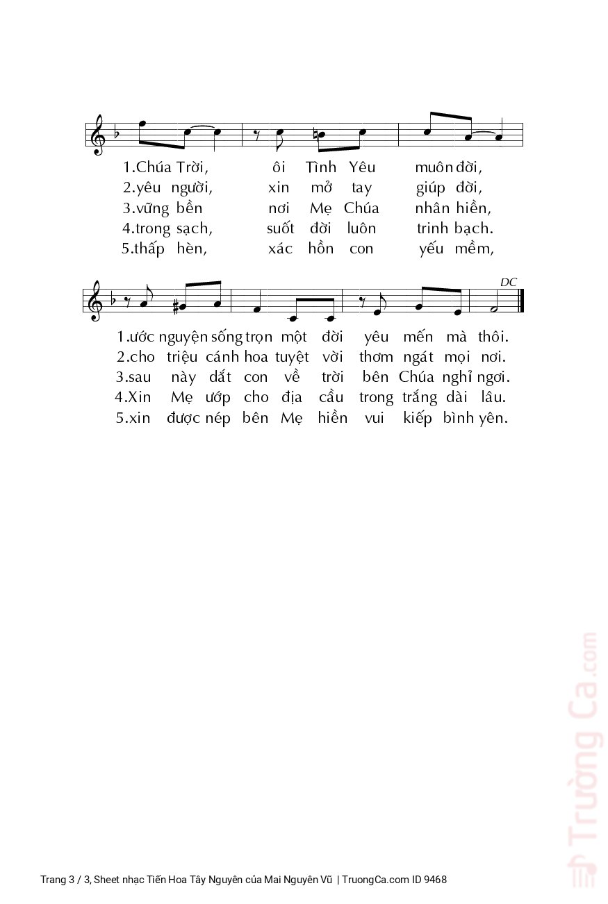 Rộn ràng mùa hoa Ngạt ngào hồn ta ngàn vạn nụ hoa hé cười trên cánh đồng xa, Trang 3