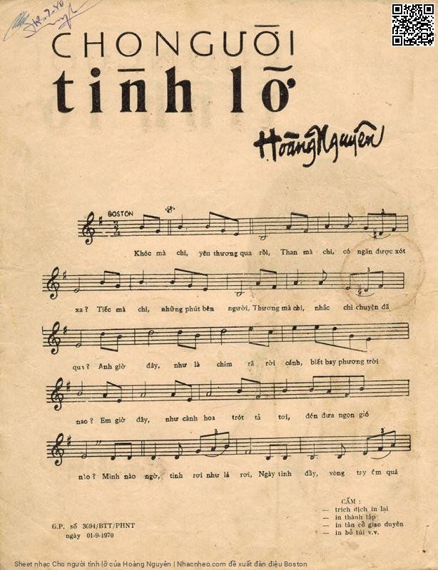 Khóc mà chi yêu thương qua rồi Than mà chi, Trang 2