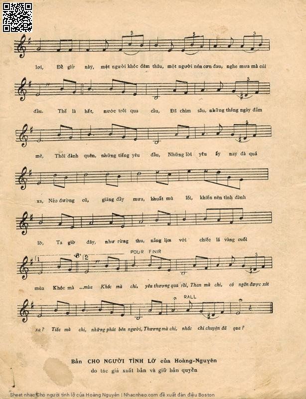 Khóc mà chi yêu thương qua rồi Than mà chi, Trang 3