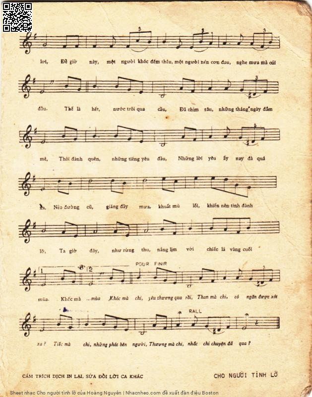 Khóc mà chi yêu thương qua rồi Than mà chi, Trang 7