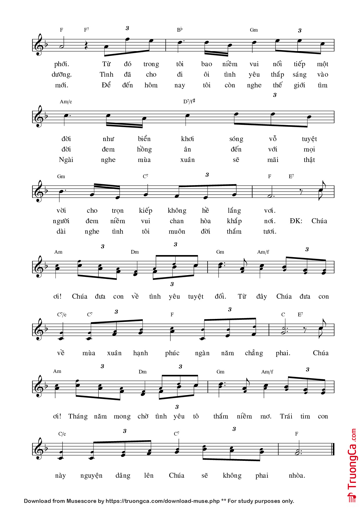 Ngài đến bên tôi cho tình tôi nguyên vẹn tựa trăng rằm, Trang 2