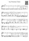 Page 1 of Sheet music PDF Piano Amy Winehouse-Valerie Piano - Undefined