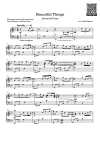 Page 1 of Sheet music PDF Piano Beautiful Things Piano - Arr. Judah Esparza