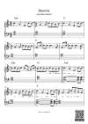 Page 1 of Sheet music PDF Piano Senorita Piano - Camilla Cabello, Shawn Mendes