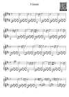 Page 1 of Sheet music PDF Piano I Giorni Piano - Undefined