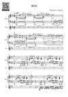 Page 1 of Sheet music PDF Piano 2012 Piano - Will Wood arr. Celandine