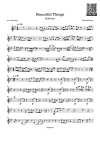 Page 1 of Sheet music PDF Beautiful Things Violin - Benson Boone