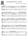 Page 1 of Sheet music PDF Piano The Big Bang Theory - Thema Piano - Barenaked Ladies, arr. Grasswalker für Henry