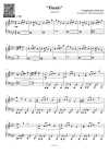 Page 1 of Sheet music PDF Piano Finale Piano - Composed by Toby Fox Arranged by ThePopStarDude