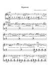 Page 1 of Sheet music PDF Piano Espresso Piano - Sabrina Carpenter, arr. NikKeys