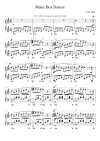Page 1 of Sheet music PDF Piano Music Box Dancer Piano - Frank Mills