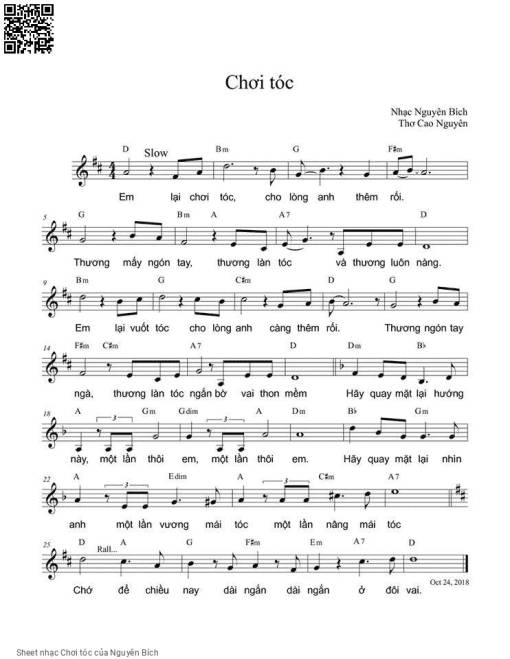 Chơi tóc - Nguyên Bích