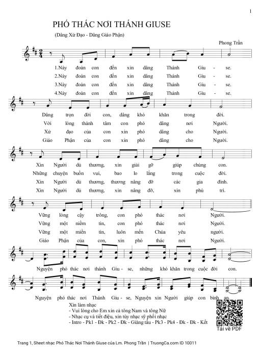 Phó Thác Nơi Thánh Giuse