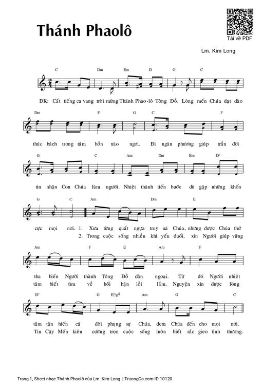 Thánh Phaolô - Lm. Kim Long