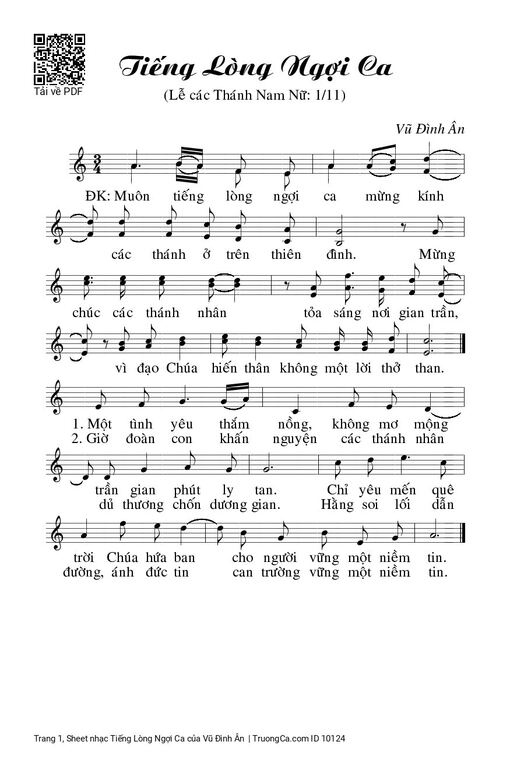 Tiếng Lòng Ngợi Ca