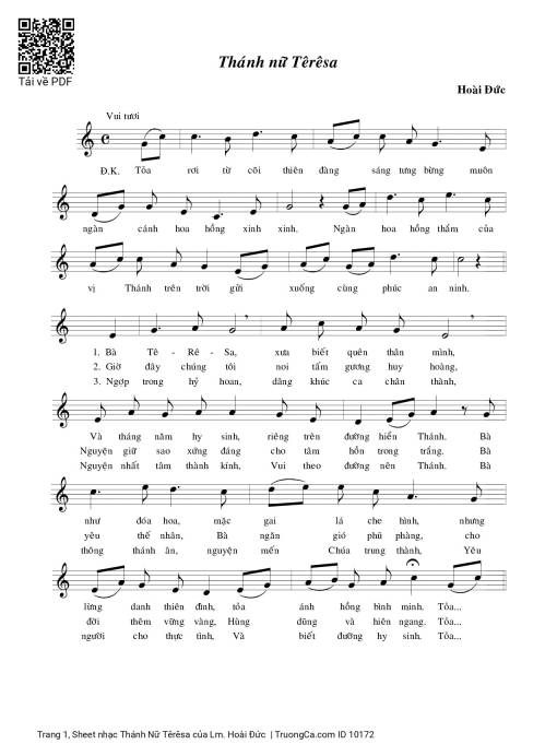 Thánh Nữ Têrêsa