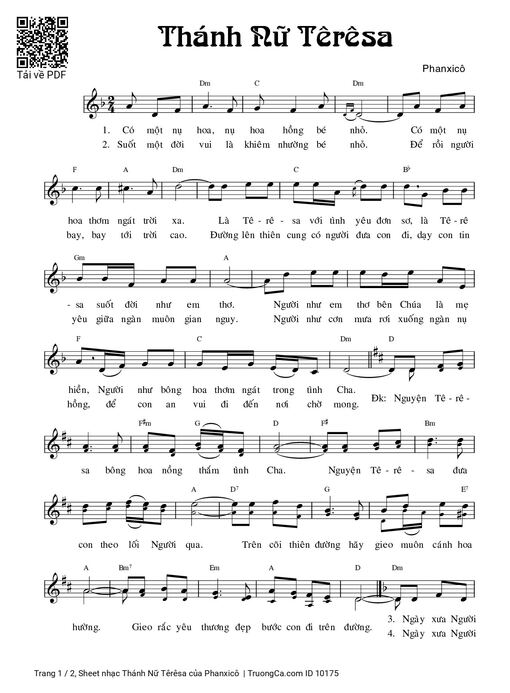 Thánh Nữ Têrêsa