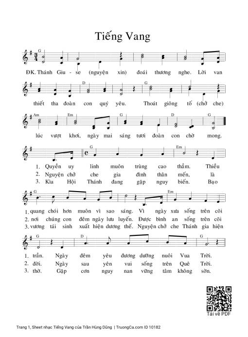 Tiếng Vang - Trần Hùng Dũng