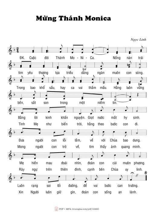 Mừng Thánh Monica