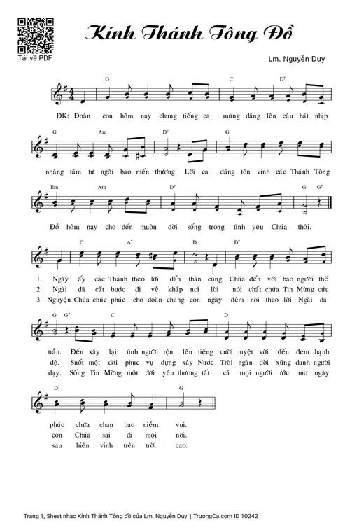 Kính Thánh Tông đồ