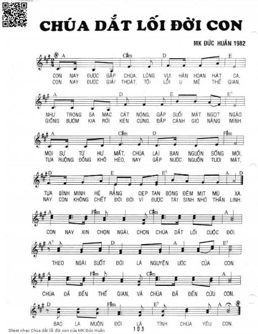 Chúa dắt lối đời con