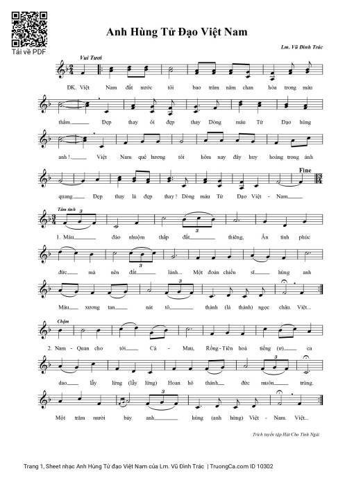 Anh Hùng Tử đạo Việt Nam