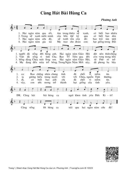 Cùng Hát Bài Hùng Ca