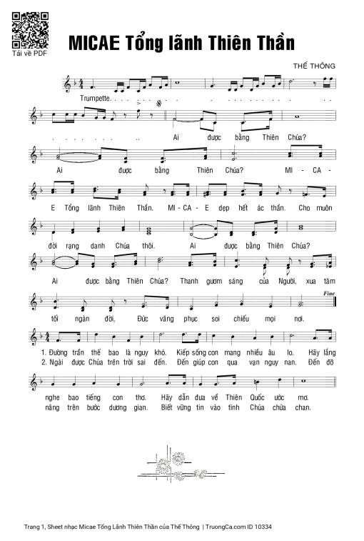 Micae Tổng Lãnh Thiên Thần