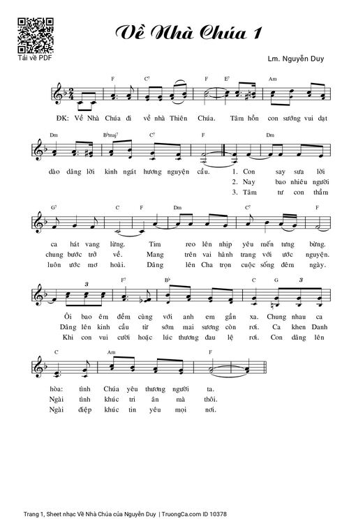 Về Nhà Chúa - Nguyễn Duy