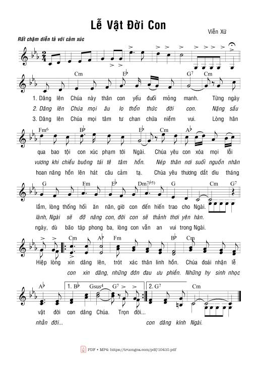 Lễ Vật đời Con