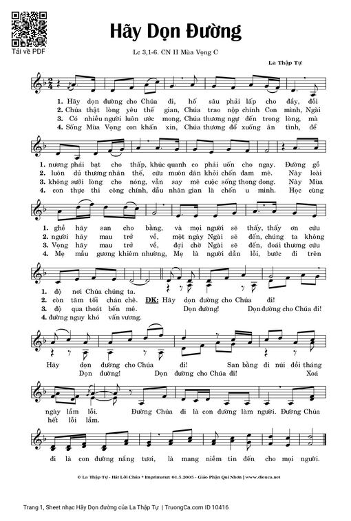 Hãy Dọn đường