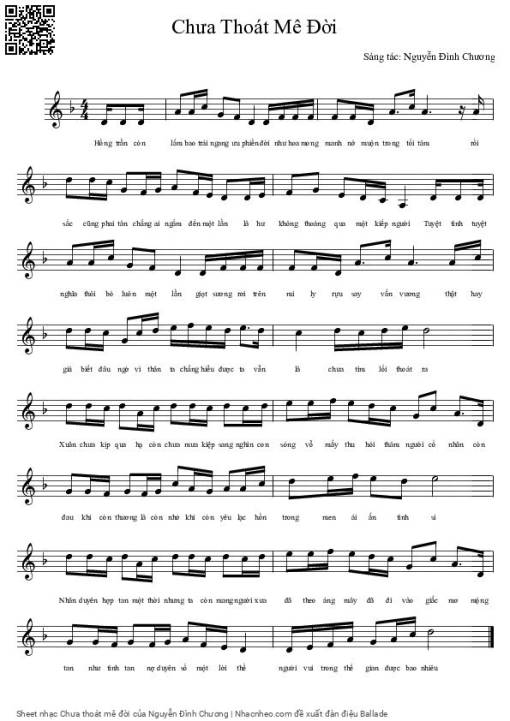 Chưa thoát mê đời