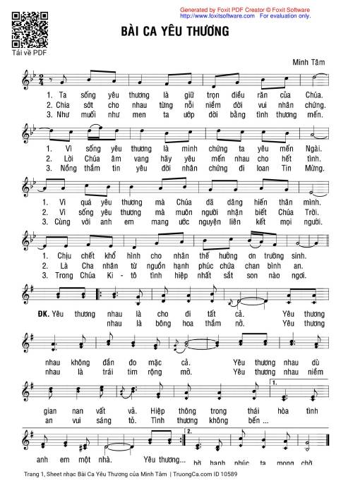 Bài Ca Yêu Thương