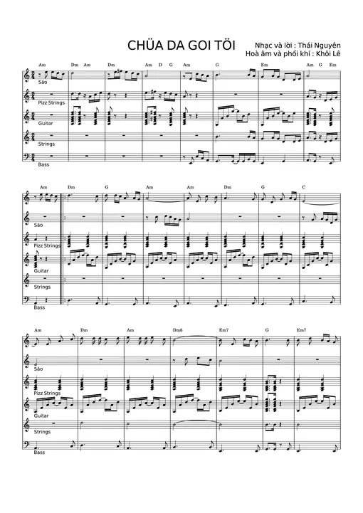 Chúa đã Gọi Tôi (Hợp xướng)