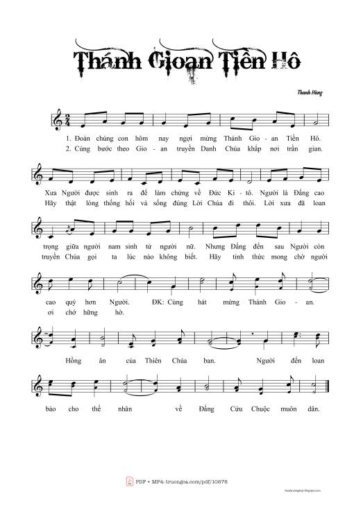 Thánh Gioan Tiền Hô