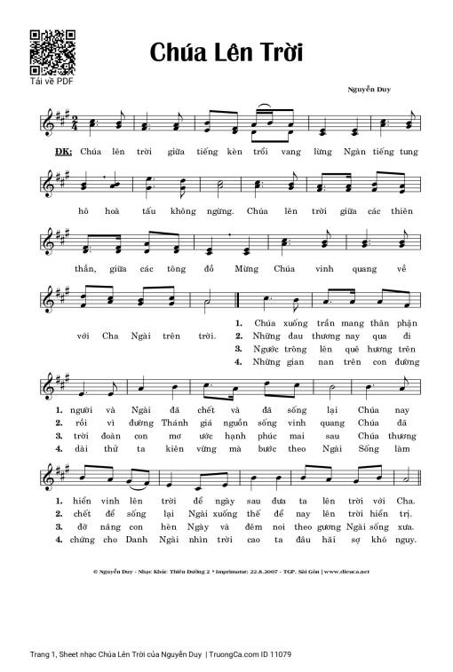 Chúa Lên Trời - Nguyễn Duy