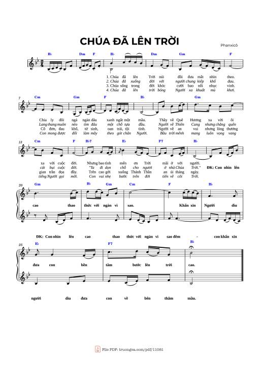 Chúa đã Lên Trời