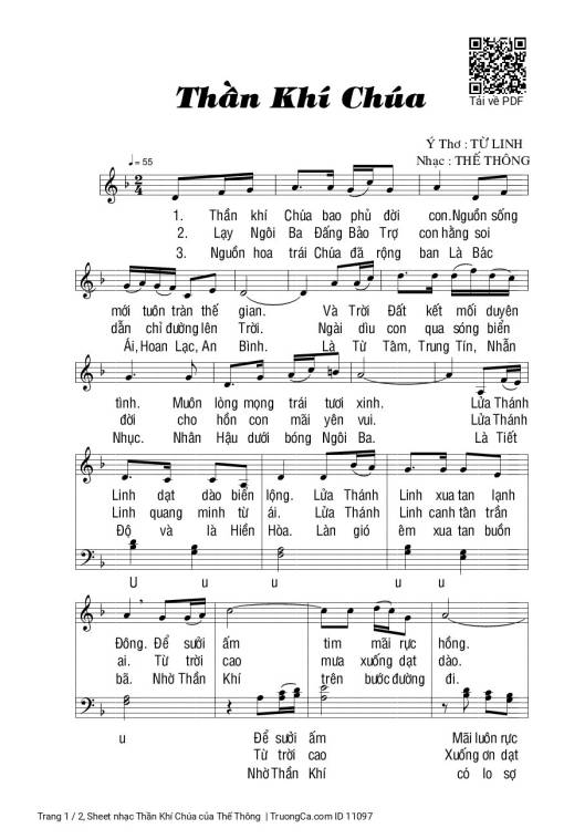 Thần Khí Chúa - Thế Thông