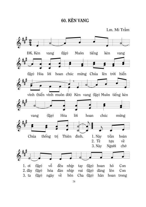 Kèn Vang - Mi Trầm