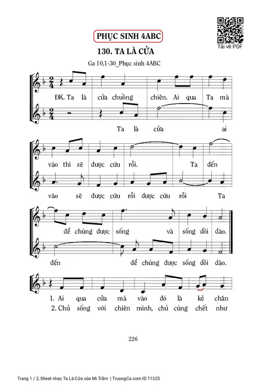 Ta Là Cửa - Mi Trầm