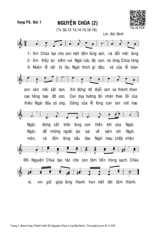 Thánh Vịnh 50, Nguyện Chúa 2