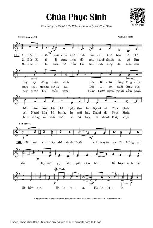 Chúa Phục Sinh - Nguyên Hữu