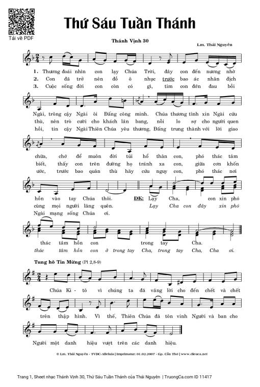 Thánh Vịnh 30, Thứ Sáu Tuần Thánh