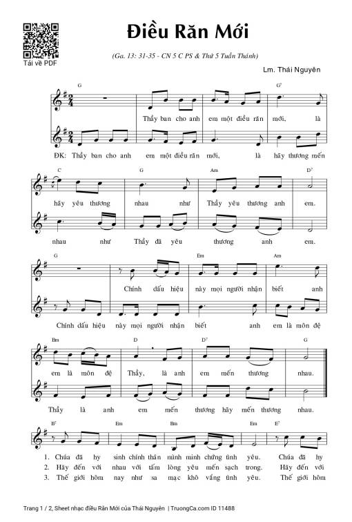 điều Răn Mới - Thái Nguyên