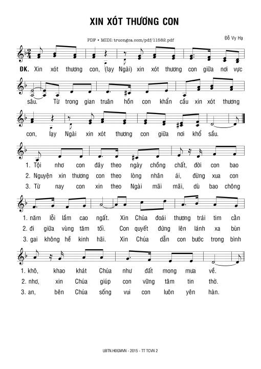 Xin Xót Thương Con