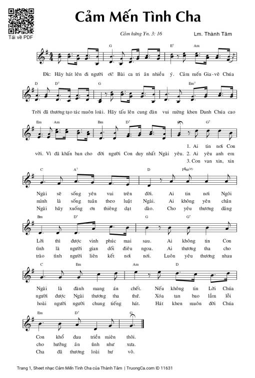 Cảm Mến Tình Cha