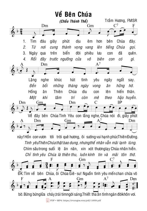 Về Bên Chúa - Trầm Hương