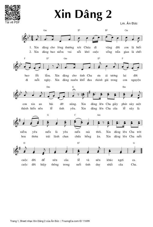 Xin Dâng 2 - Ân Đức