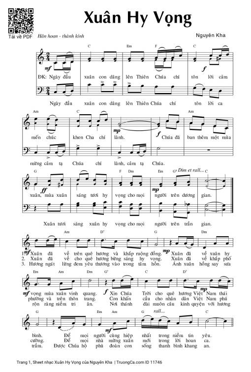 Xuân Hy Vọng - Nguyên Kha