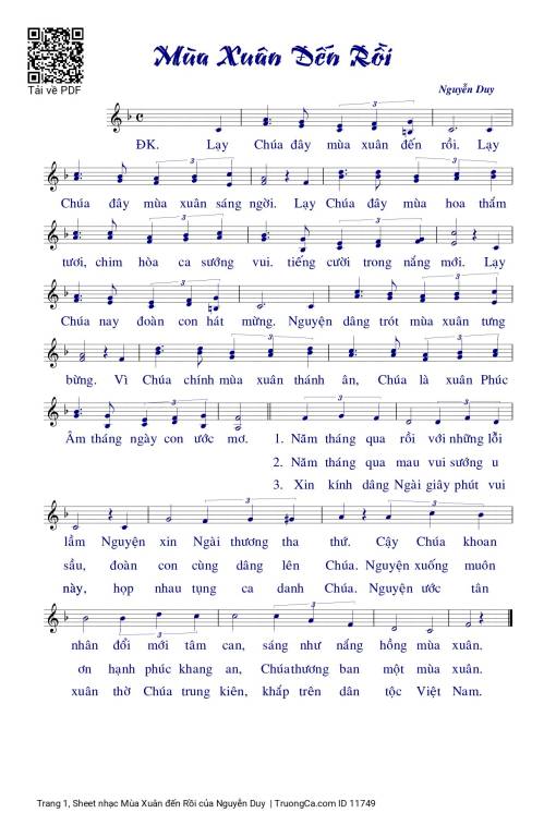 Mùa Xuân đến Rồi